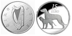 15 euro (Irish Wolfhound) from Ireland