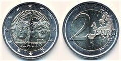 2 euro (2,200th Anniversary of the Death of Plautus) from Italy