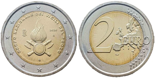 Photo of 2 euro (Cuerpo Nacional de Bomberos)