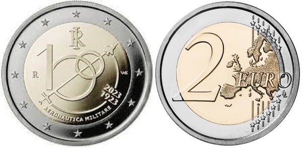 Photo of 2 euros (100 Aniversario de la Fuerza Aérea)