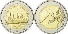 2 euro (Riga, European Capital of Culture) from Latvia