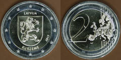 Photo of 2 euro (Kurzeme)
