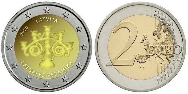 Photo of 2 euro (Cerámica Latgaliana)
