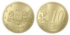 10 euro cent from Latvia