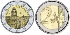 2 euro (Vilnius - State Capital of Culture and Art) from Lithuania