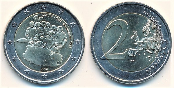 Photo of 2 euro (Establecimiento de un Gobierno Autónomo en 1921)