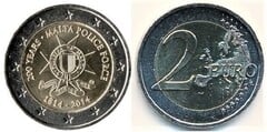 2 euro (200th Anniversary of the Malta Police Force) from Malta