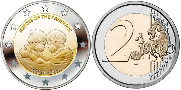 Photo of 2 euro (Héroes de la Pandemia)