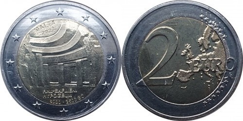 Photo of 2 euro (Hipogeo de Hal-Saflieni)