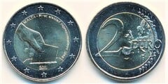 2 euro (First Election of Representatives in 1849) from Malta