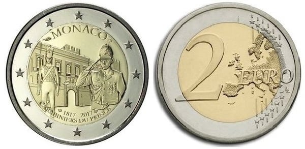 Photo of 2 euro (200 Aniversario de la Compañía de Carabineros del Príncipe)