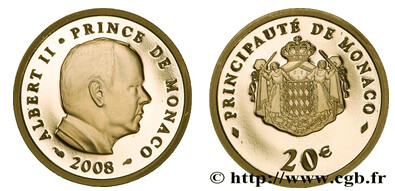 Photo of 20 euros (Principado de Mónaco -Príncipe Alberto II)