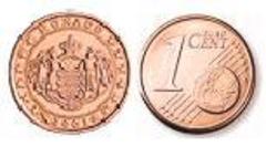 1 euro cent from Monaco