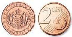 2 euro cent from Monaco