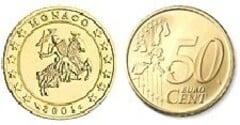 50 euro cent from Monaco