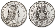 5 euro (Peça de Joao V) from Portugal