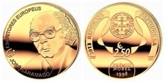 2,50 euro (José Saramago) from Portugal