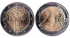 2 euro (40th Anniversary of the Carnation Revolution - April 25th) from Portugal