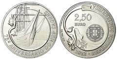 2,50 euro (75th Anniversary of NRP Sagres) from Portugal