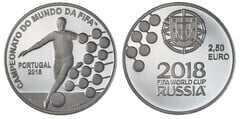 2,50 euro (Russia 2018 Football World Cup) from Portugal