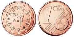 1 euro cent from Portugal