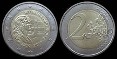 2 euro (100th Anniversary of the Portuguese Republic) from Portugal