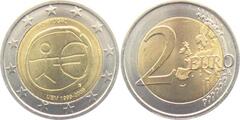 2 euro (10th Anniversary of the Economic and Monetary Union / EMU) from Portugal
