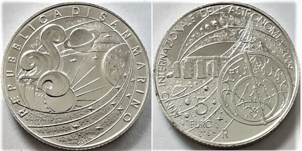 Photo of 5 euro (Año Internacional de la Astronomía)