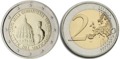 2 euro (200th Anniversary of the Vatican City Gendarmerie Corps) from Vatican
