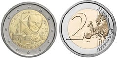 2 euro (100th Anniversary of the Birth of John Paul II) from Vatican