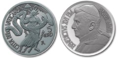 5 euro (44th World Day of Peace) from Vatican